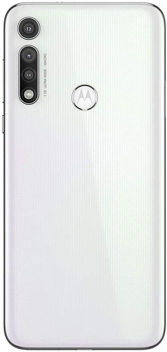 Moto G Fast (32 GB, 3 GB) 6.4" Dual SIM (GSM+VERIZON) Desbloqueado XT2045-3 (Blanco) (Excelente - Reacondicionado, Blanco Perla)