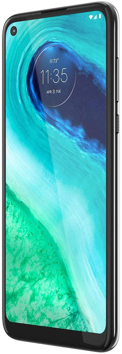 Moto G Fast (32 GB, 3 GB) 6.4" Dual SIM (GSM+VERIZON) Desbloqueado XT2045-3 (Blanco) (Excelente - Reacondicionado, Blanco Perla)