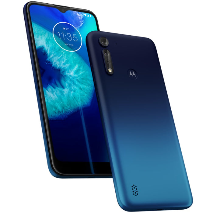 Moto G8 Power Lite (64 GB, 4 GB) 6,5" Dual SIM GSM Desbloqueado EE. UU. 4G LTE XT2055-2 Azul