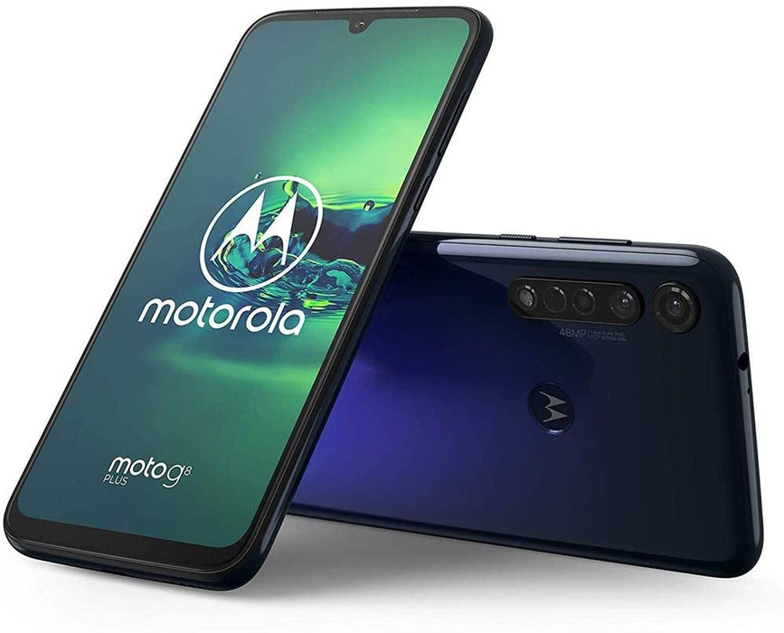 Moto G8+ Plus con NFC (64 GB, 4 GB) 6,3" Dual SIM 4G LTE GSM Desbloqueado XT2019-1