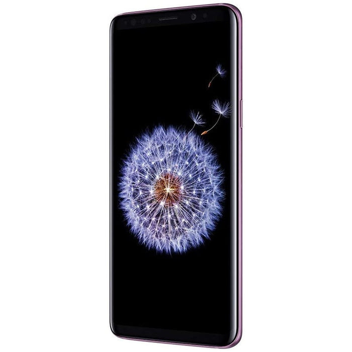 SAMSUNG Galaxy S9 (64 GB, 4 GB) 5.8" (GSM + CDMA) Desbloqueado G960U (Excelente - Reacondicionado, Lila Púrpura)