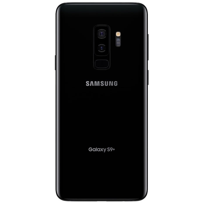 SAMSUNG Galaxy S9+ (64 GB, 6 GB) 6,2" 4G LTE (GSM + CDMA) Global Desbloqueado G965U (Excelente - Reacondicionado, Negro medianoche)