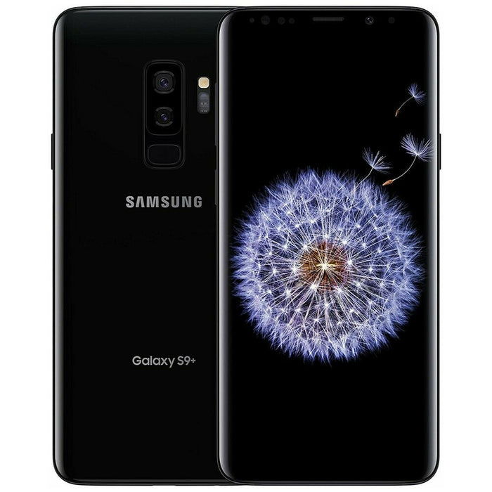 SAMSUNG Galaxy S9+ (64GB, 6GB) 6.2" 4G LTE (GSM + CDMA) Global Unlocked G965U (Excellent - Refurbished, Midnight Black)