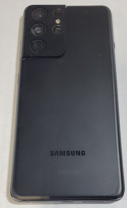 Samsung Galaxy S21 Ultra 5G (128GB, 12GB) 6.8" Unlocked G998U - FOR PARTS (For Parts Only / Not Working, Phantom Black)