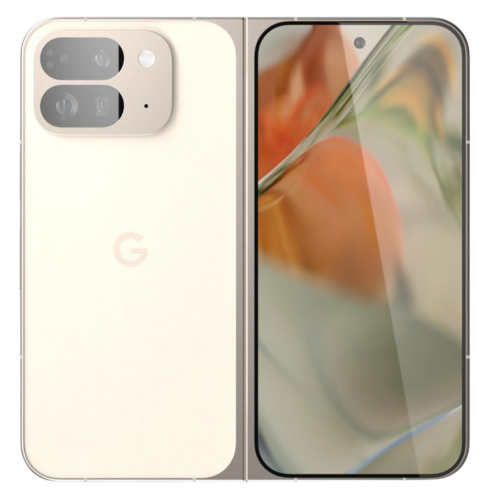 Google Pixel 9 Fold 5G (256GB, 16GB) 8.0" Fully Unlocked for US & Global GGH2X (Renewed | Like New, Porcelain)