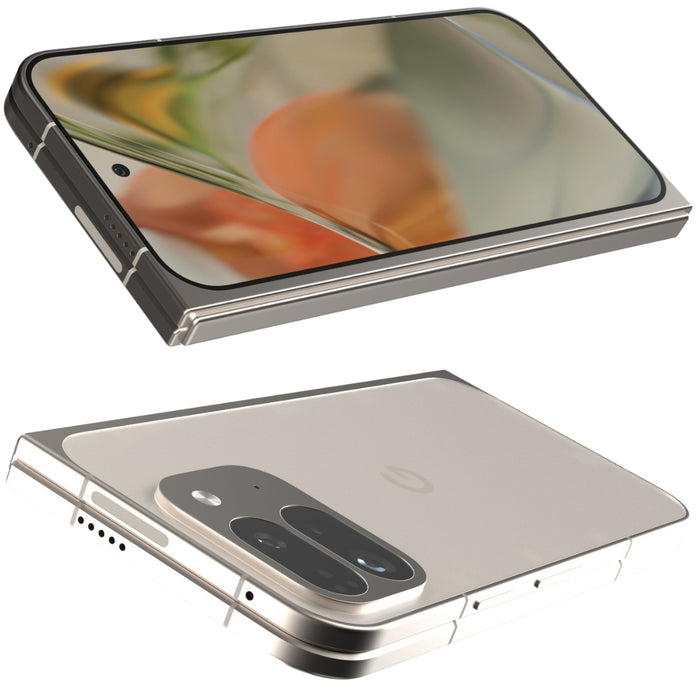 Google Pixel 9 Fold 5G (256GB, 16GB) 8.0" Fully Unlocked for US & Global GGH2X (Renewed | Like New, Porcelain)