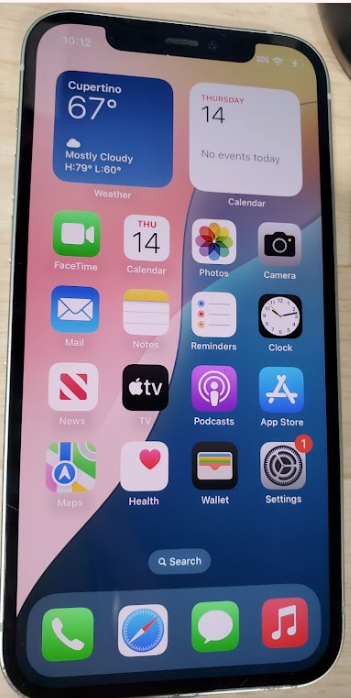 Apple iPhone 12 5G (256GB) 6.1" OLED, 5G / 4G LTE **READ DESCRIPTION** (For Parts | Non-Functional, Green)