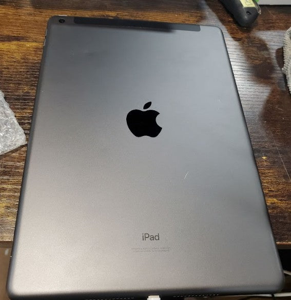 Apple iPad 9.ª generación (64 GB) (Wi-Fi + 4G LTE) completamente desbloqueado, sin Touch ID (aceptable, reacondicionado, gris)