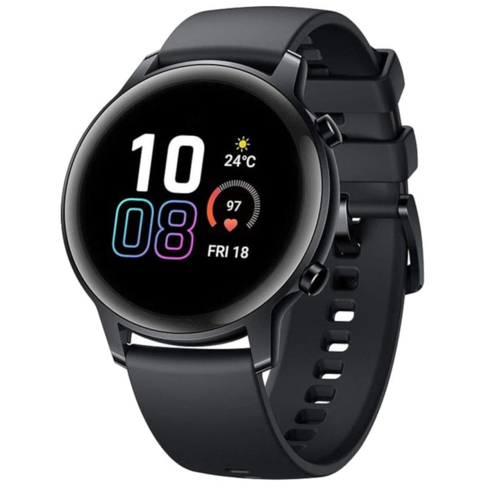 Honor MagicWatch2 42mm - 1.2", Smartwatch Resistente al agua 5ATM - HBE-B19 (Negro) (Excelente - Reacondicionado, Agate Black)