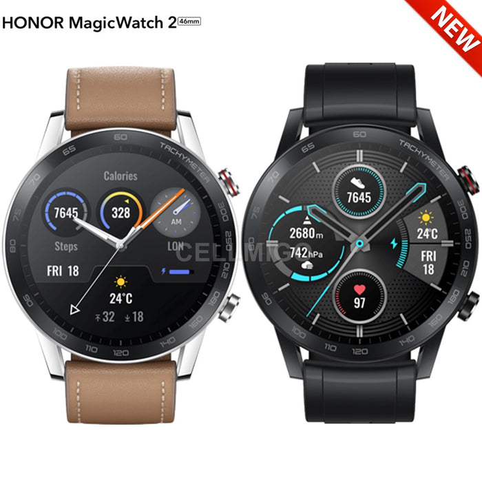 Reloj inteligente Honor MagicWatch2 de 46 mm y 1,39", con monitorización de frecuencia cardíaca y SpO2 MNS-B19