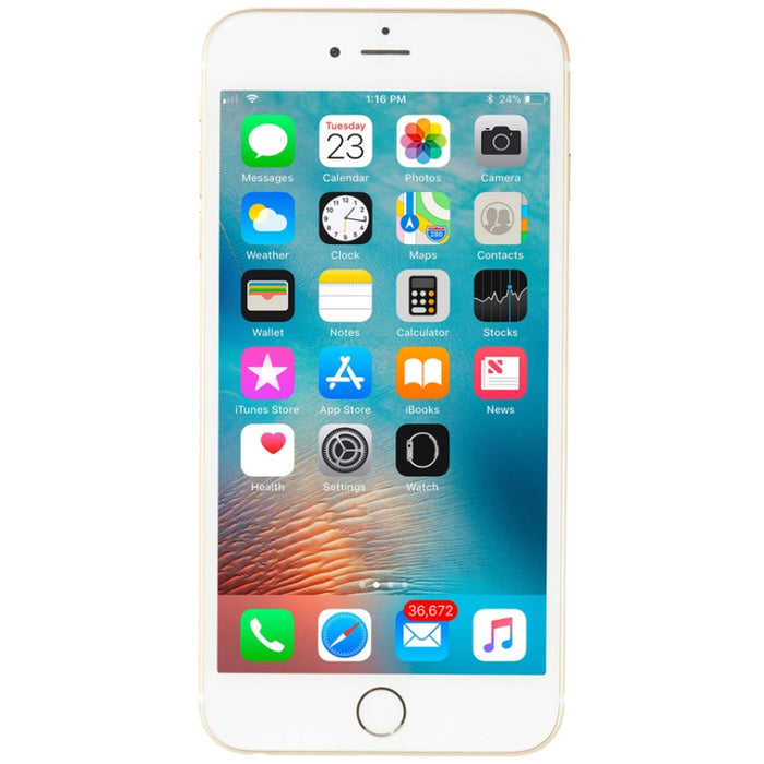 Apple iPhone 6 (64GB) 4.7" Global 4G LTE Fully Unlocked (GSM+Verizon) Gold (Good - Refurbished, Gold)