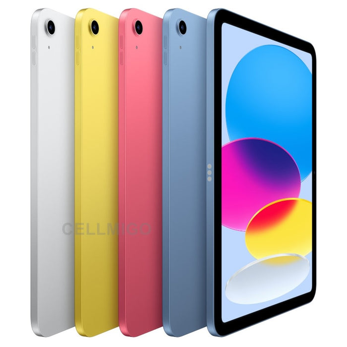 Apple iPad 10.ª generación (64 GB) 10,9" (Wi-Fi + 5G / 4G LTE) Global desbloqueado GSM+CDMA (Excelente - Reacondicionado)