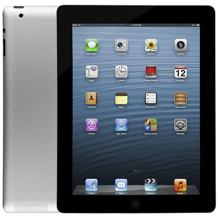 Apple iPad 3rd generation (64GB) 9.7" (Wi-Fi + 4G LTE) Unlocked (GSM + CDMA) (Excellent - Refurbished, Black)