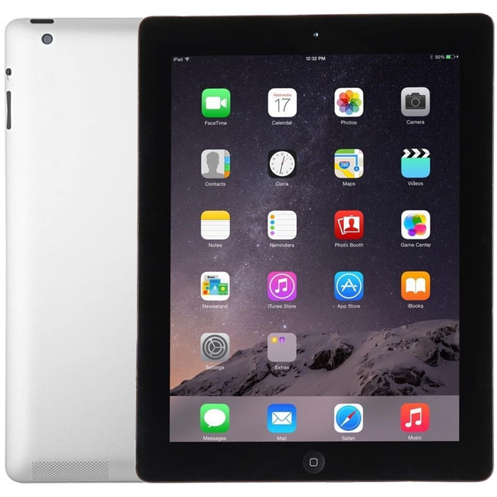 Apple iPad (4th generation,16GB) 9.7" W/ Retina Display, Wi-Fi Only (Black) (Excellent - Refurbished, Black)