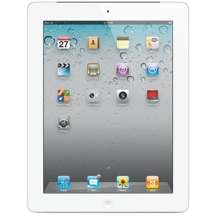 Apple iPad (4th generation,16GB) 9.7" W/ Retina Display, Wi-Fi Only (White) (Excellent - Refurbished, White)