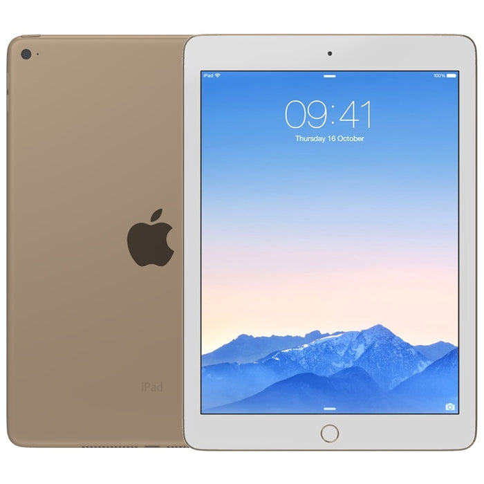 Apple iPad Air 2 (16GB) 9.7" Retina Display, Wi-Fi Only (Gold) (Excellent - Refurbished, )