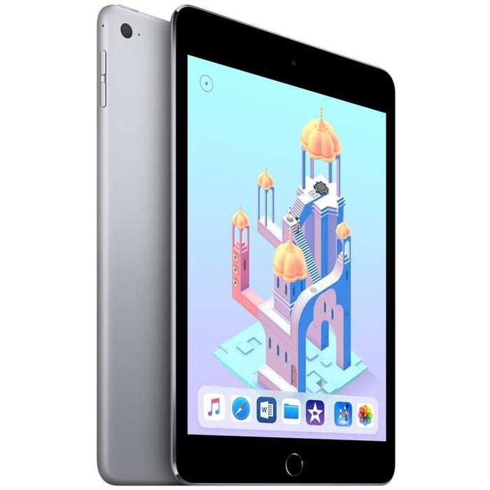 Apple iPad Mini 4 (128 GB, 2 GB) 7,9" Retina, solo Wi-Fi gris espacial - *VER LCD* (Aceptable - Reacondicionado, gris)