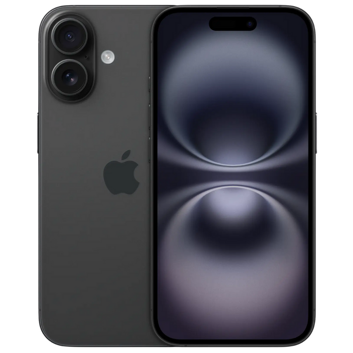 Apple iPhone 16 (128GB, 8GB) 6.1", iOS 18, 5G / 4G LTE Fully Unlocked Global (Renewed | Pre-Loved, Black)