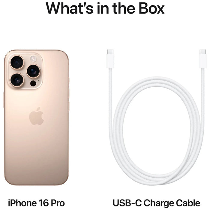 iPhone 16 Pro Max (512GB, 8GB) 6.9", iOS 18, 5G / 4G LTE Fully Unlocked Global