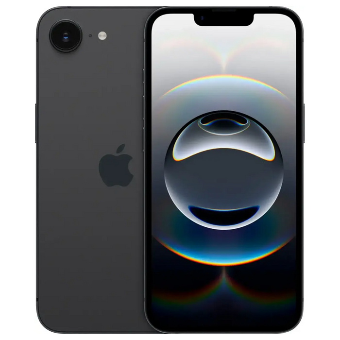Apple iPhone 16e (128GB, 8GB) 6.1", iOS 26, 5G / 4G LTE Fully Unlocked Global (Renewed | Pre-Loved, Black)