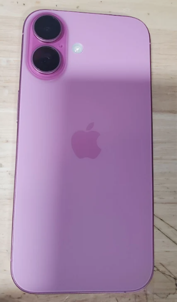 Apple iPhone 16 (128GB, 8GB) 6.1", iOS 18, 5G / 4G LTE Us Cellular locked Global (Renewed | Like New, Pink)