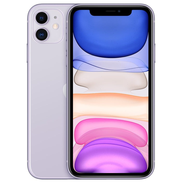 Apple iPhone 11 (64 GB) 6.1" Global 4G LTE Totalmente desbloqueado (GSM + Verizon) (Excelente - Reacondicionado)