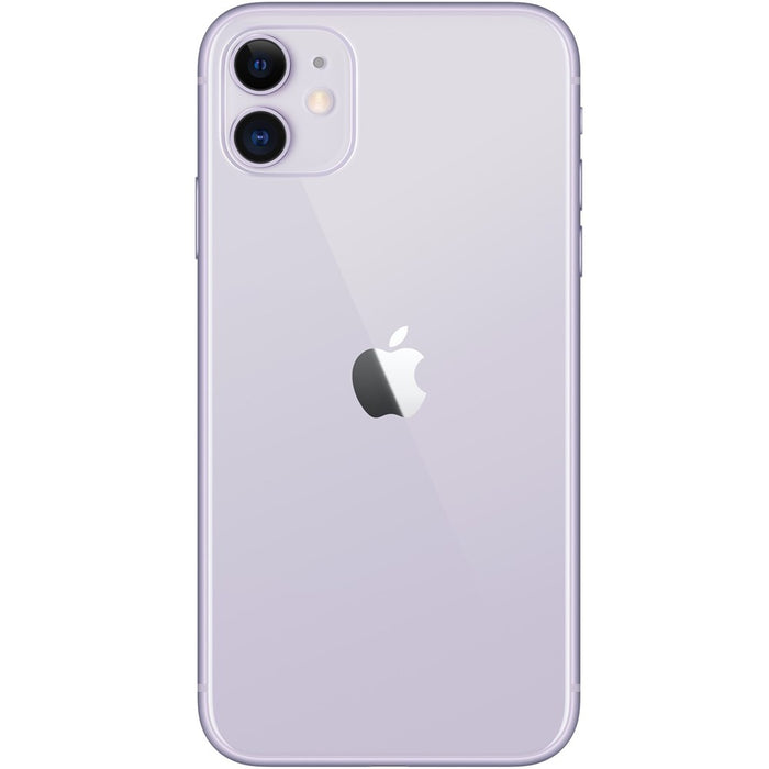 Apple iPhone 11 (64GB) 6.1" Global 4G LTE Fully Unlocked (GSM + Verizon) (Good - Refurbished, Purple)