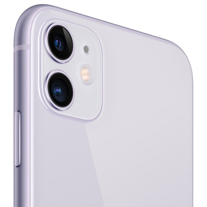 Apple iPhone 11 (64 GB) 6.1" Global 4G LTE Totalmente desbloqueado (GSM + Verizon) (Bueno - Reacondicionado, Púrpura)