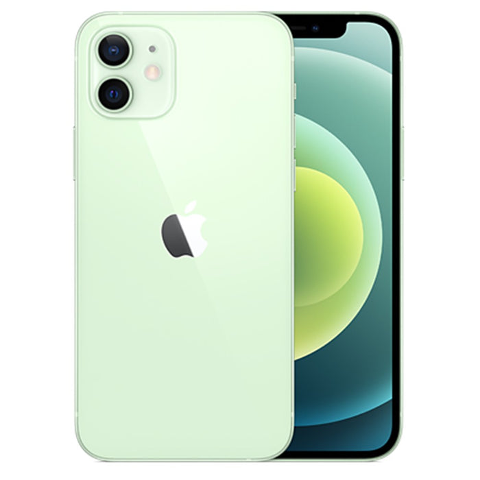 Apple iPhone 12 Mini 5G (256 GB, 4 GB) 5.4" OLED, completamente desbloqueado A2176 (aceptable - reacondicionado, verde)