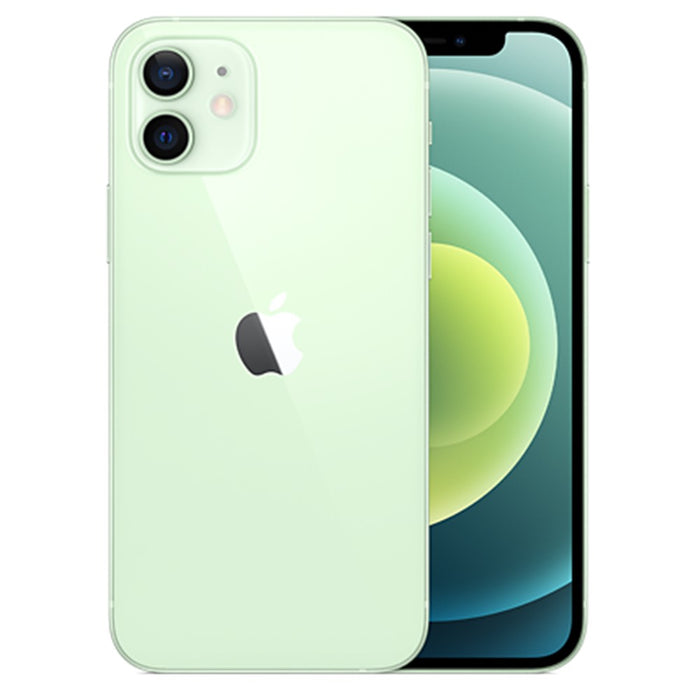 Apple iPhone 12 5G (128GB, 4GB) 6.1" OLED, 5G / 4G LTE GSM + Verizon Unlocked (Acceptable - Refurbished, Green)
