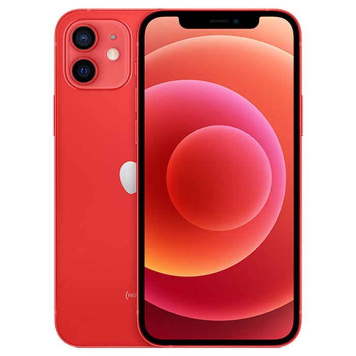 Apple iPhone 12 5G (256 GB, 4 GB) 6.1" OLED, 5G / 4G LTE GSM + Verizon desbloqueado - PARA PIEZAS (SOLO PARA PIEZAS / NO FUNCIONA, ROJO)