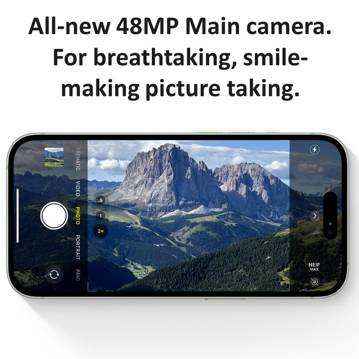 Apple iPhone 15 Plus 5G (128GB, 6GB) 6.7", US Model Fully Unlocked for Global (Renewed | Clean Screen, Pink)