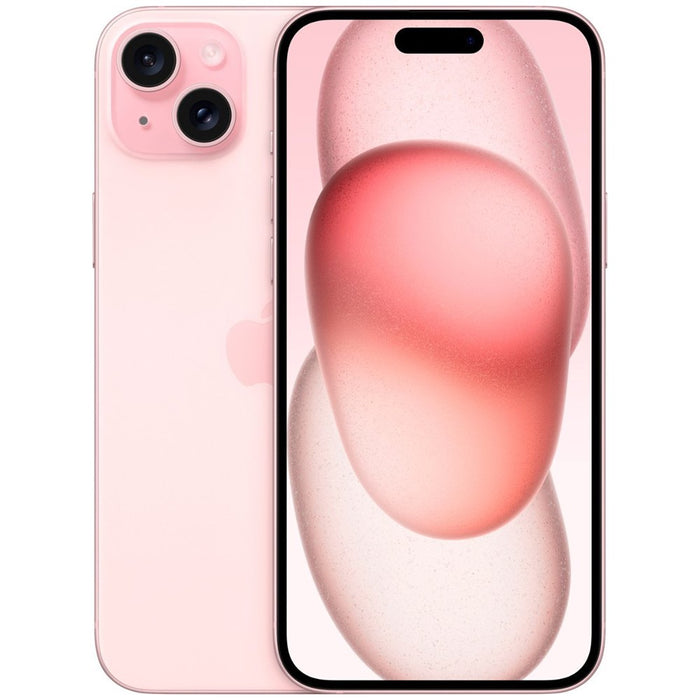 Apple iPhone 15 5G (128GB, 6GB) 6.1" US Model Fully Unlocked for Global (Renewed | Clean Screen, Pink)
