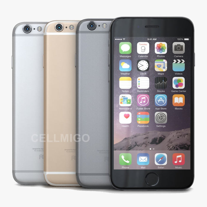 Apple iPhone 6 (16 GB) 4.7" Global 4G LTE Totalmente desbloqueado (GSM + Verizon) (Excelente - Reacondicionado)