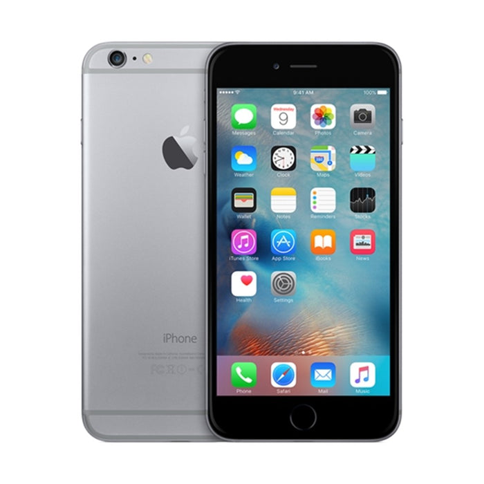 Apple iPhone 6 (64GB) 4.7" Global 4G LTE Fully Unlocked (GSM+Verizon) Space Gray (Good - Refurbished, Space Gray)