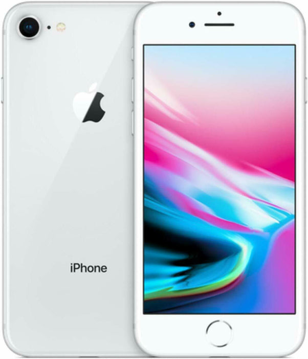 Apple iPhone 8 (128 GB) 4.7" Global 4G LTE Totalmente desbloqueado (GSM + Verizon) (Excelente - Reacondicionado, Plata)