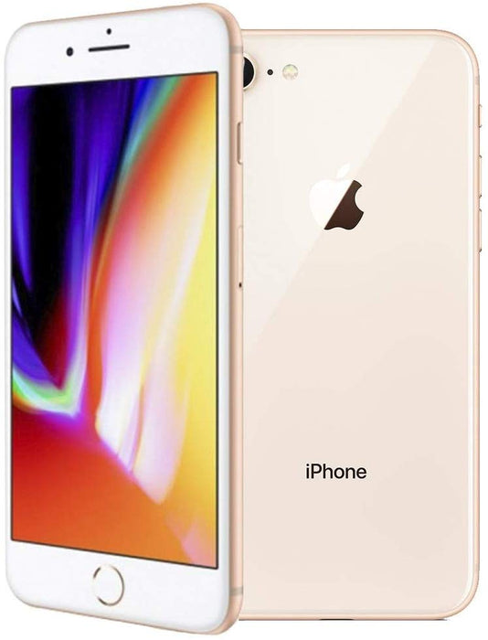 Apple iPhone 8 (64 GB) 4.7" Global 4G LTE Totalmente desbloqueado (GSM + Verizon) (Bueno - Reacondicionado, Dorado)