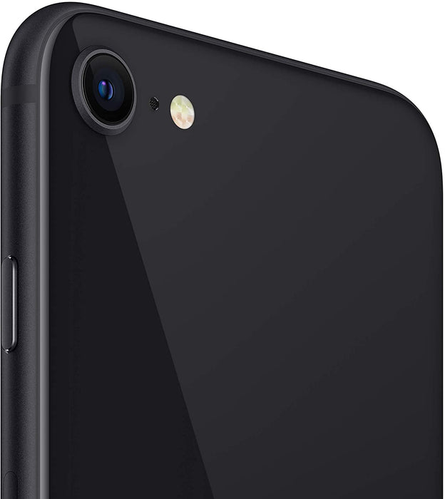 Apple iPhone SE (2020, 64GB) 4.7", iOS 13, GSM + Verizon Unlocked A2275 (Black) (Excellent - Refurbished, Black)
