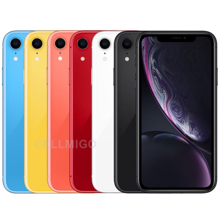 Apple iPhone XR (64GB) 6.1" Global 4G LTE Fully Unlocked (GSM + Verizon) (Excellent - Refurbished)