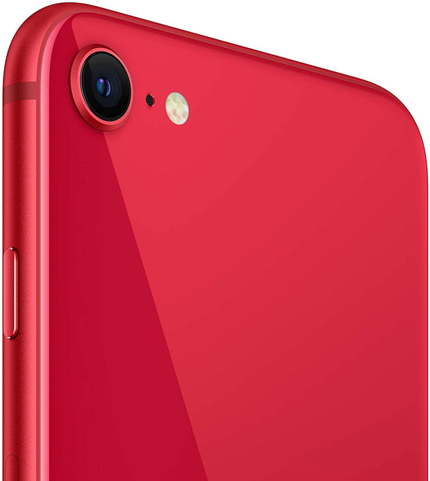 Apple iPhone SE (2020, 128 GB) 4.7", iOS 15, GSM + Verizon Desbloqueado A2275 (Rojo) (Bueno - Reacondicionado, Rojo)