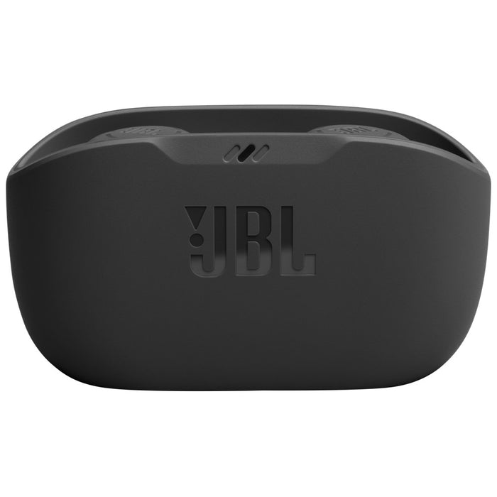 JBL Vibe Buds True Wireless Bluetooth In-Ear Headphones - Black (Renewed) (Excellent - Refurbished, Black)