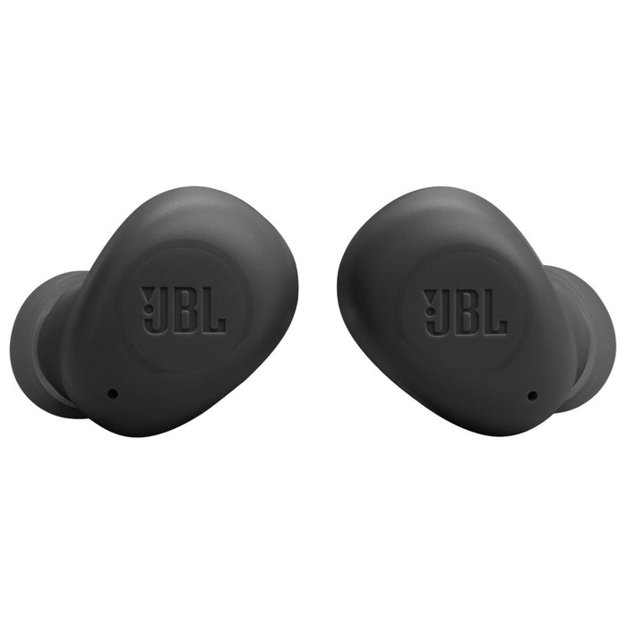 JBL Vibe Buds True Wireless Bluetooth In-Ear Headphones - Black (Renewed) (Excellent - Refurbished, Black)