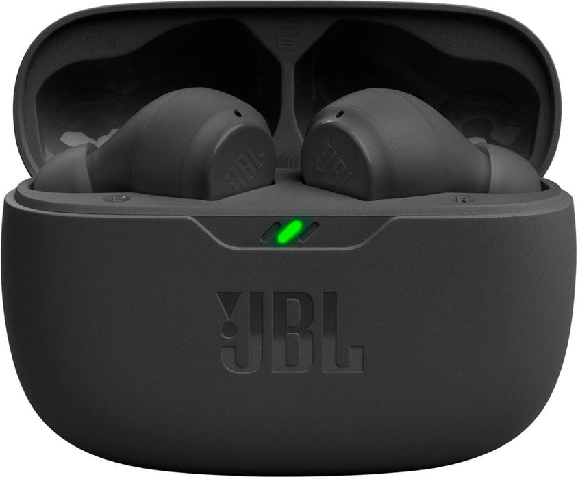 Auriculares intrauditivos Bluetooth JBL Vibe Beam True Wireless - Negro (Renovado) (Excelente - Reacondicionado, )