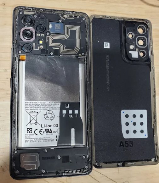 Samsung Galaxy A53 5G (128GB, 4GB) 6.5" A536U1  **READ DESCRIPTION** (For Parts | Non-Functional, Black)