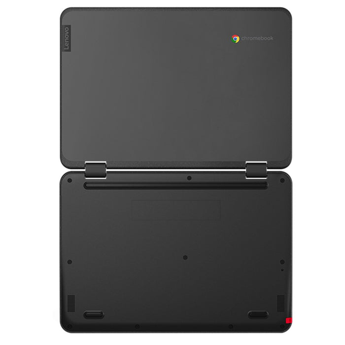 Ordinateur portable Lenovo 300e Chromebook LTE Gen 3 (32 Go) 11,6" 2-en-1 à écran tactile débloqué (bon état - remis à neuf, gris)