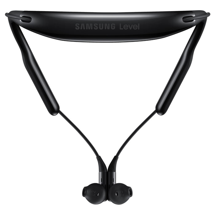 SAMSUNG Level U2 Wireless Neckband Headphone EO-B3300 (iOS & Android Compatible) (Excellent - Refurbished, Black)