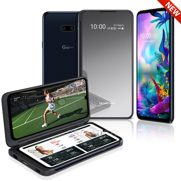 LG G8X ThinQ Pantalla dual (128 GB, 6 GB) Desmontable 6.4” 4G LTE GSM Desbloqueado G850EM