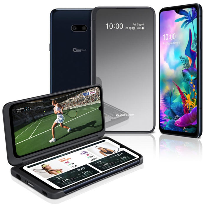 LG G8X ThinQ Pantalla dual (128 GB, 6 GB) Desmontable 6.4” 4G LTE GSM Desbloqueado G850EM