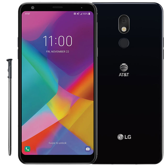 LG Stylo 5+ Plus (32 GB, 3 GB) 6.2� AT&amp;T Desbloqueado GSM US 4G LTE LM-Q720AM (Negro) (Excelente - Reacondicionado, Aurora Black)