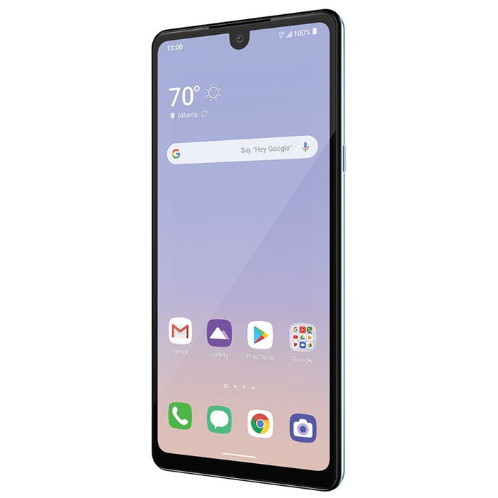 LG Stylo 6 (64 GB, 3 GB) 6.8" Cricket desbloqueado (EE. UU. y el resto del mundo) 4G LTE LM-Q730TM (excelente, reacondicionado, azul)